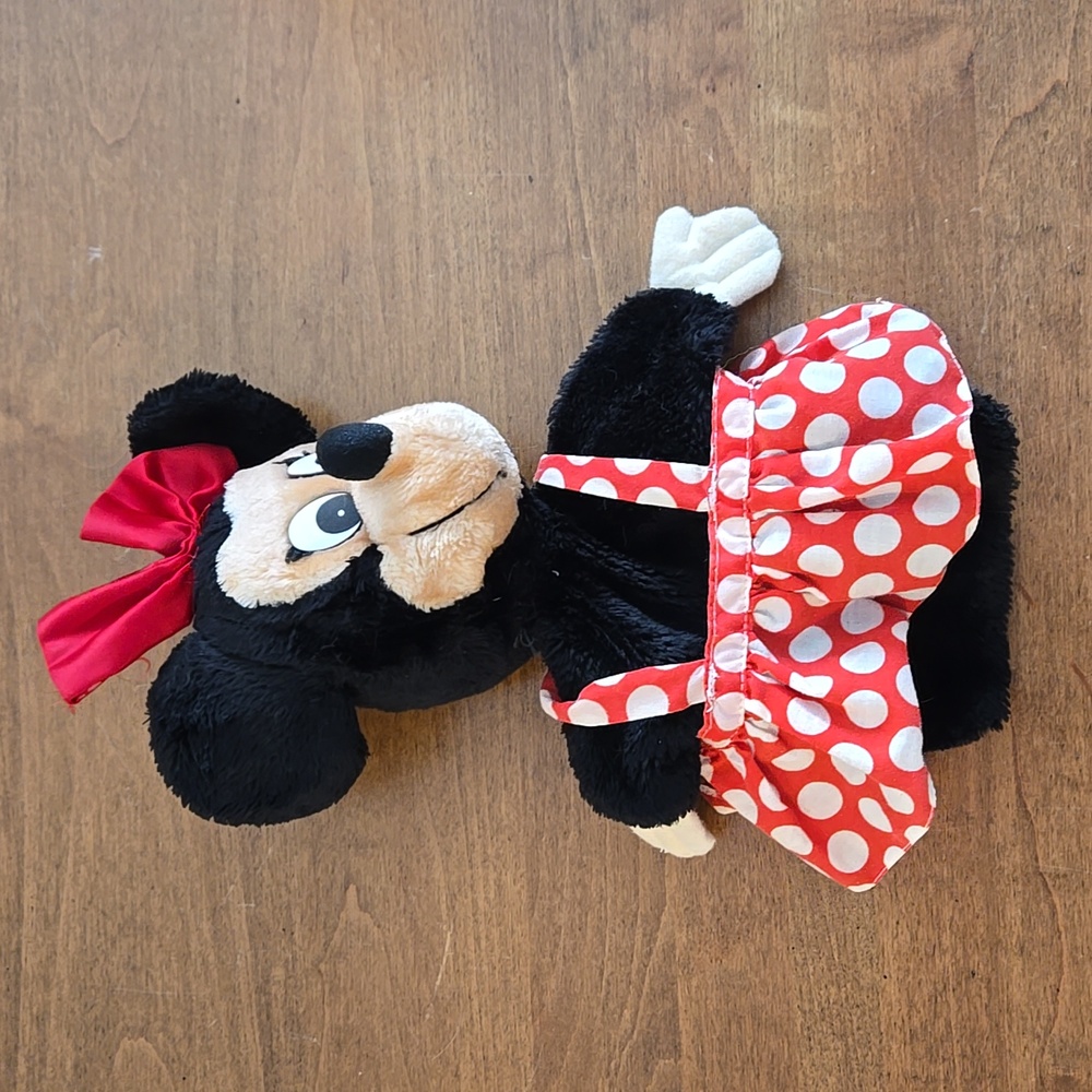 Vintage Disney Minnie Mouse Plush Hand Puppet